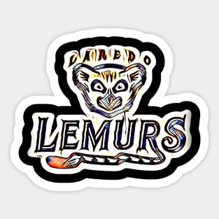 Laredo Lemurs Baseball Sticker